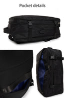 D-Pack Male Black Fabric Backpack | Derimod