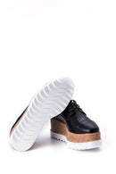Women's High-Sole Sneaker | Derimod
