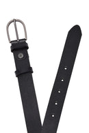 Male Black Leather Belt | Derimod