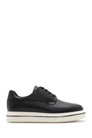 Men's Black Lace-up Leather Casual Shoes | Derimod