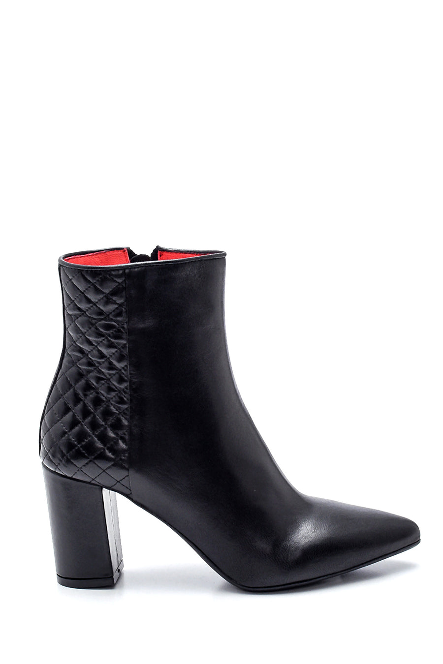 Women's Leather Gritti For Derimod Heeled Boots 21WFD111114 | Derimod