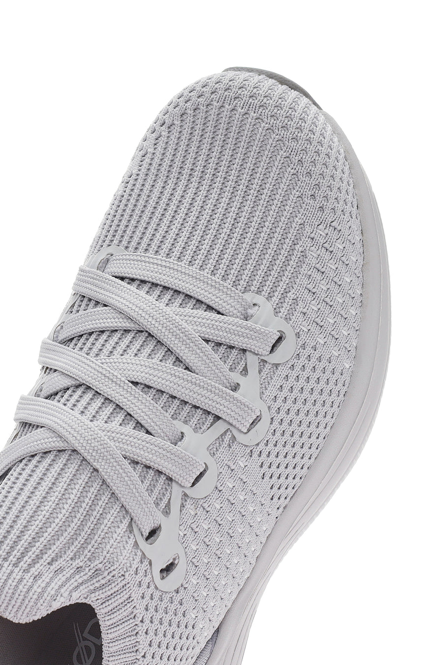 Derimod Zero Women's Gray Lace-Up Thick Soled Fabric Sneaker