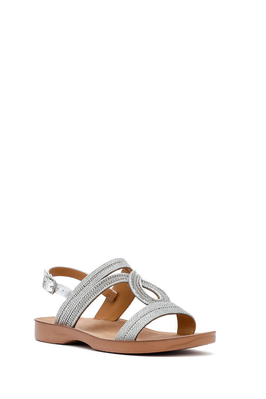 Women's Silver Stone Sandals