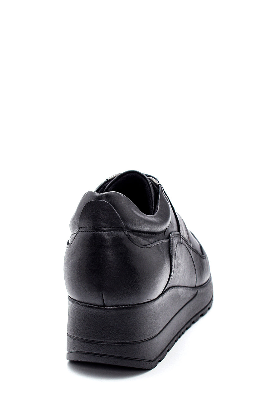 Kadın Deri Dolgu Topuk Sneaker