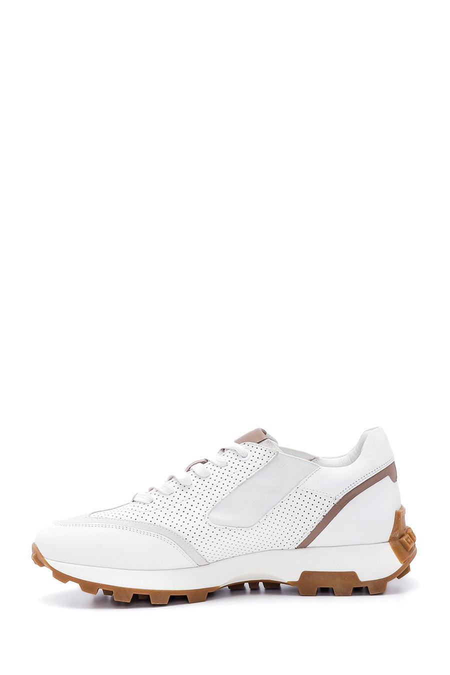 Erkek Deri Desenli Sneaker