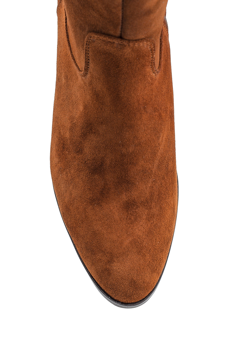 Women's Suede Leather Heeled Boots