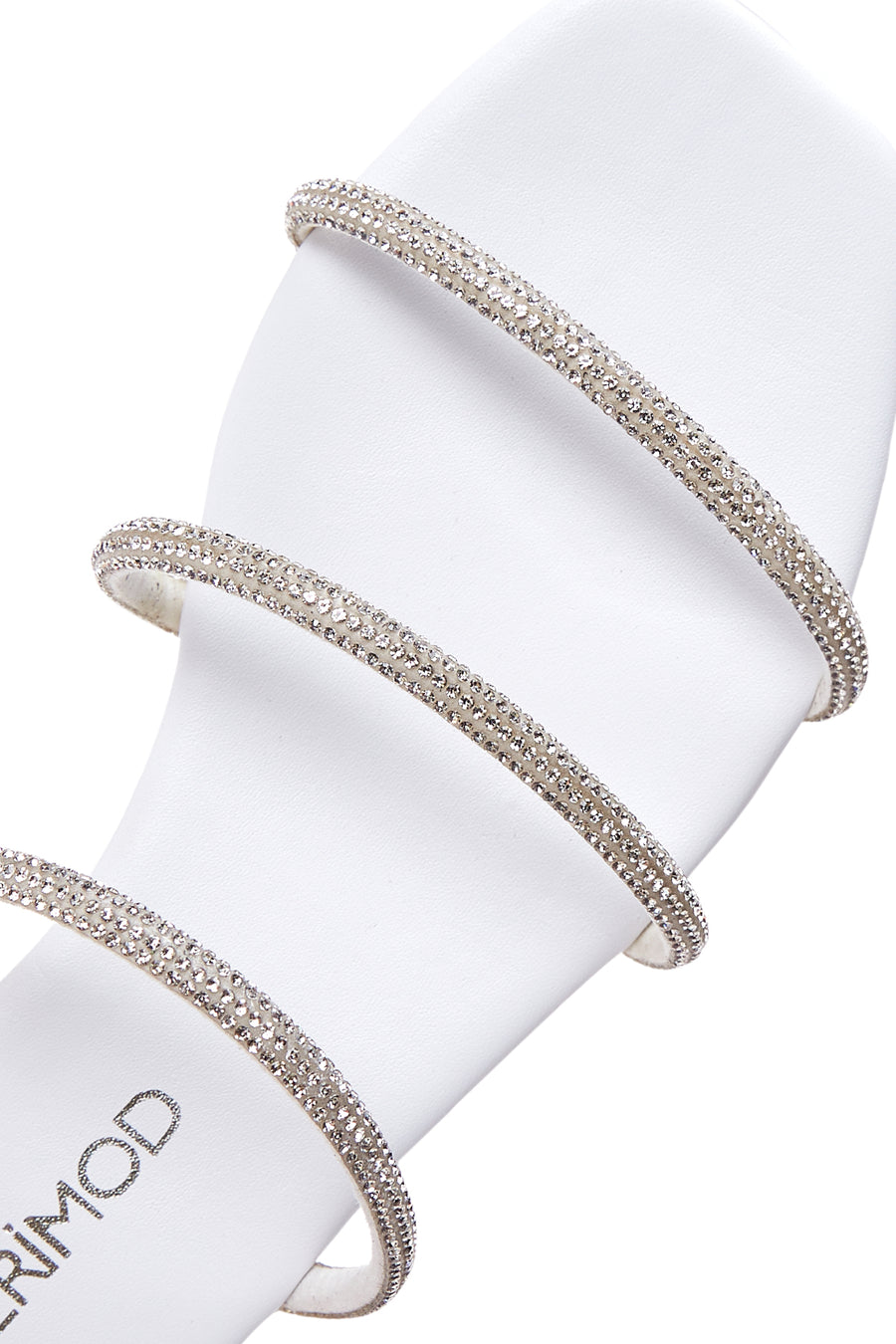 Women's Silver Stone Derimod X Whenever Company Flat Slippers