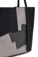 Women's Black Printed Shoulder Bag | Derimod