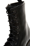 Women's Black Leather Boots | Derimod