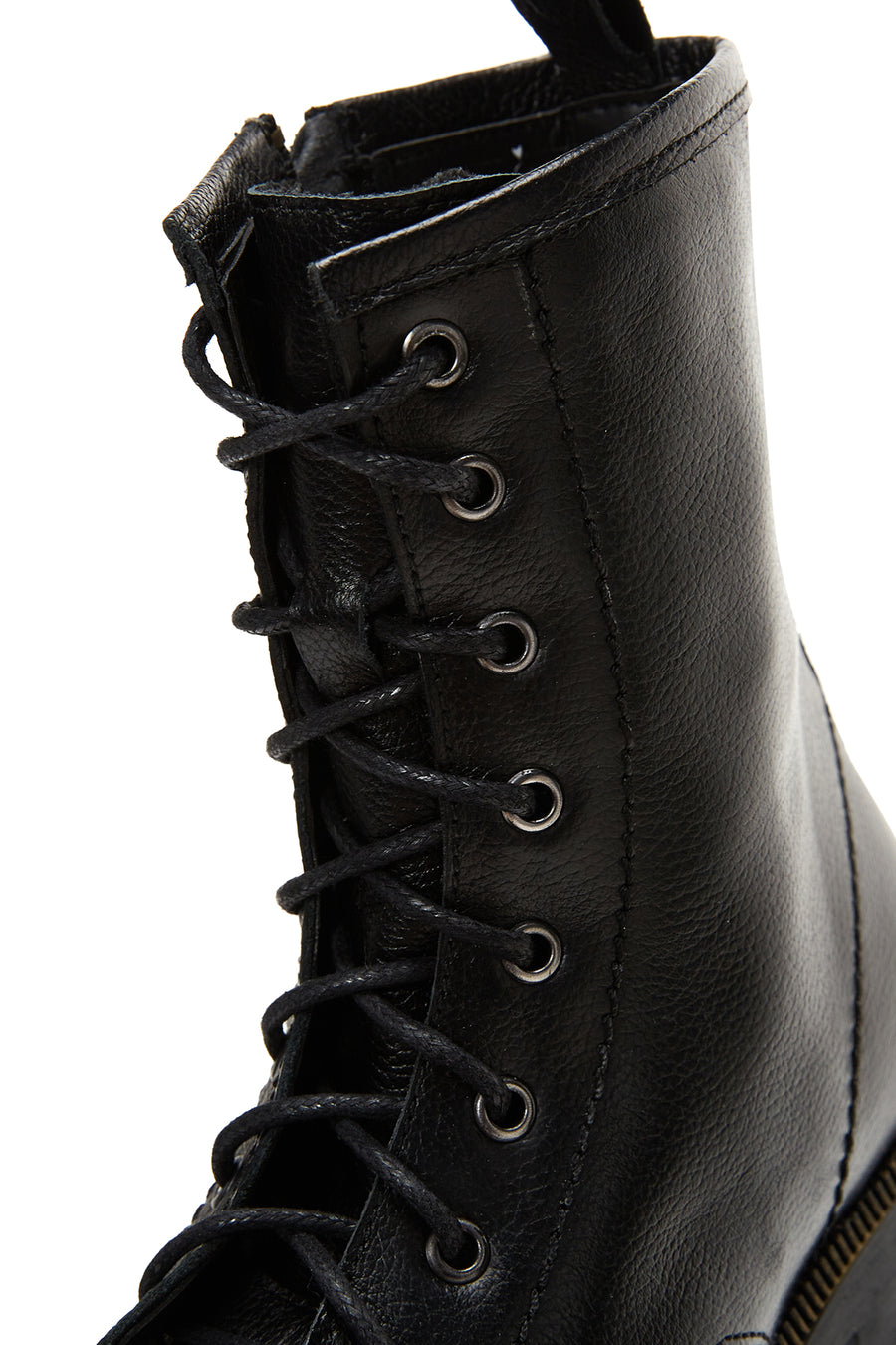 Women's Black Leather Boots