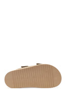 Women's Mink Suede Leather Slippers | Derimod