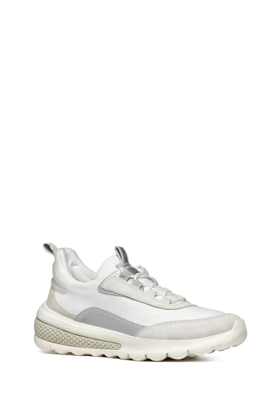 Goex Kadın Beyaz Spherica Bağcıklı Kumaş Sneaker