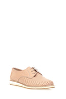 Beige Women's Leather Shoes | Derimod