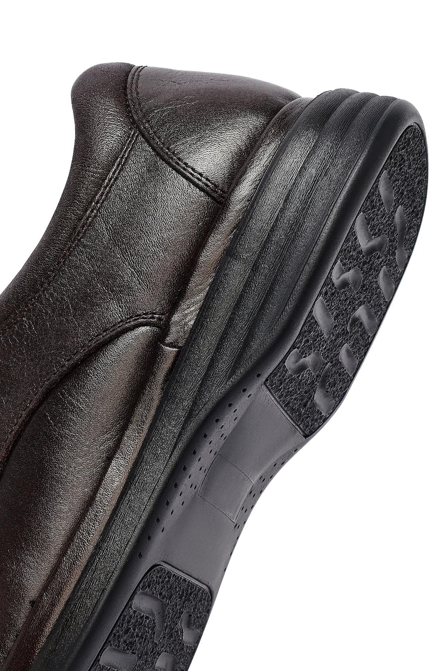 Men's Brown Lace Up Leather Casual Shoes
