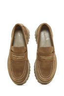 Kadın Süet Deri Loafer | Derimod