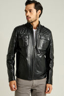 Turner Men's Leather Jacket | Derimod