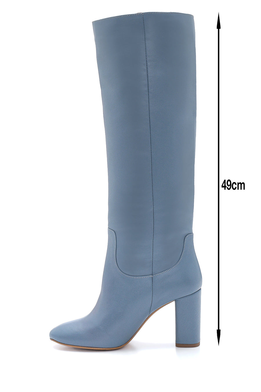 Women's Leather Heeled Boots 21WFD142718 | Derimod