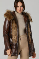 Cornelia Women's Leather Jacket | Derimod
