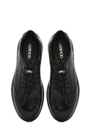 Men's Black Lace-up Leather Casual Shoes | Derimod
