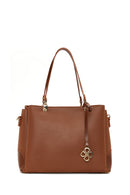 Women's Tan Classic Handbag | Derimod