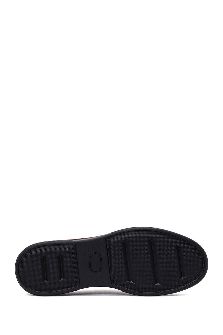 Erkek Kahverengi Bağcıklı Süet Deri Sneaker
