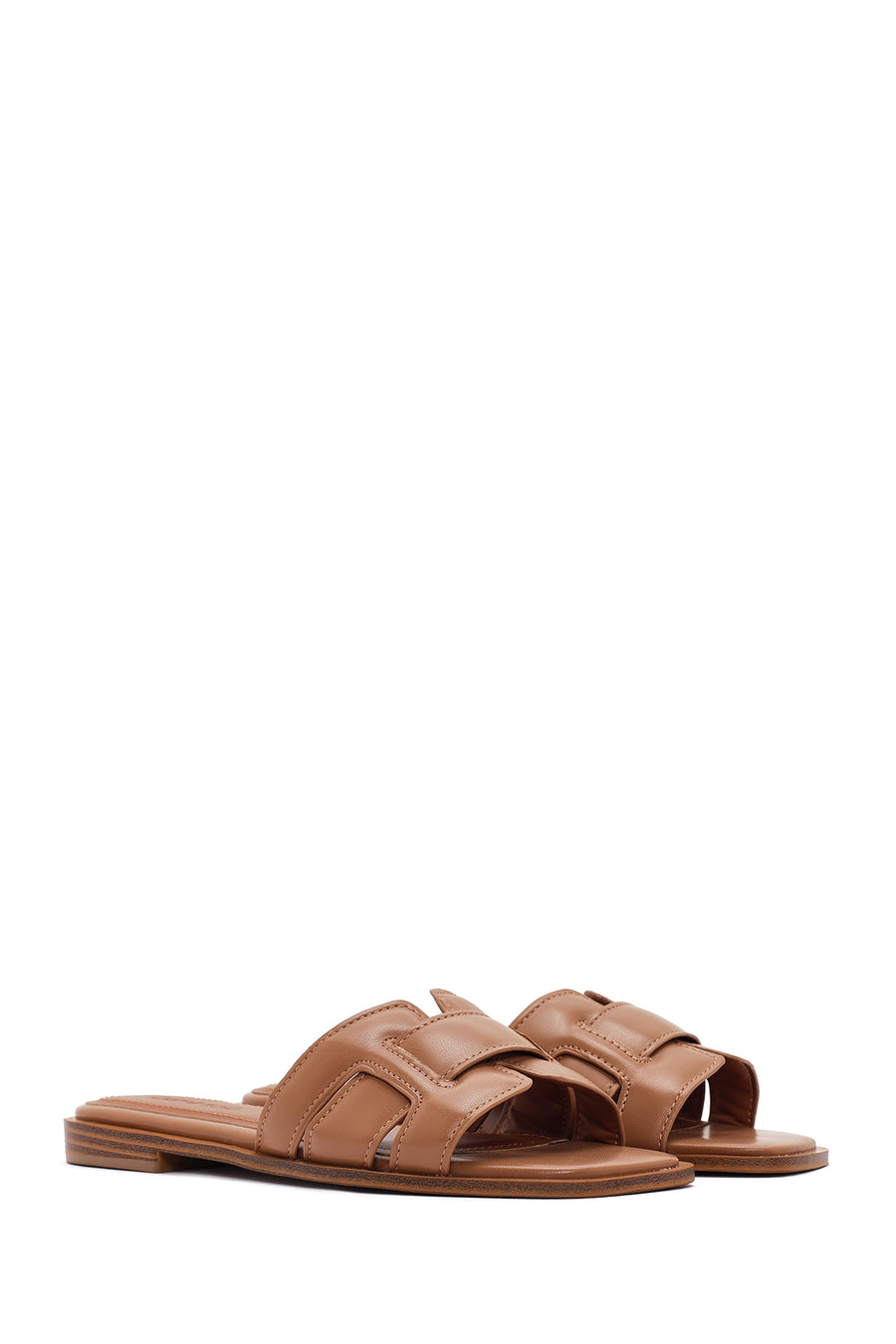 Women's Tan Slippers