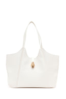 Woman White Long-Strap Shoulder Bag | Derimod