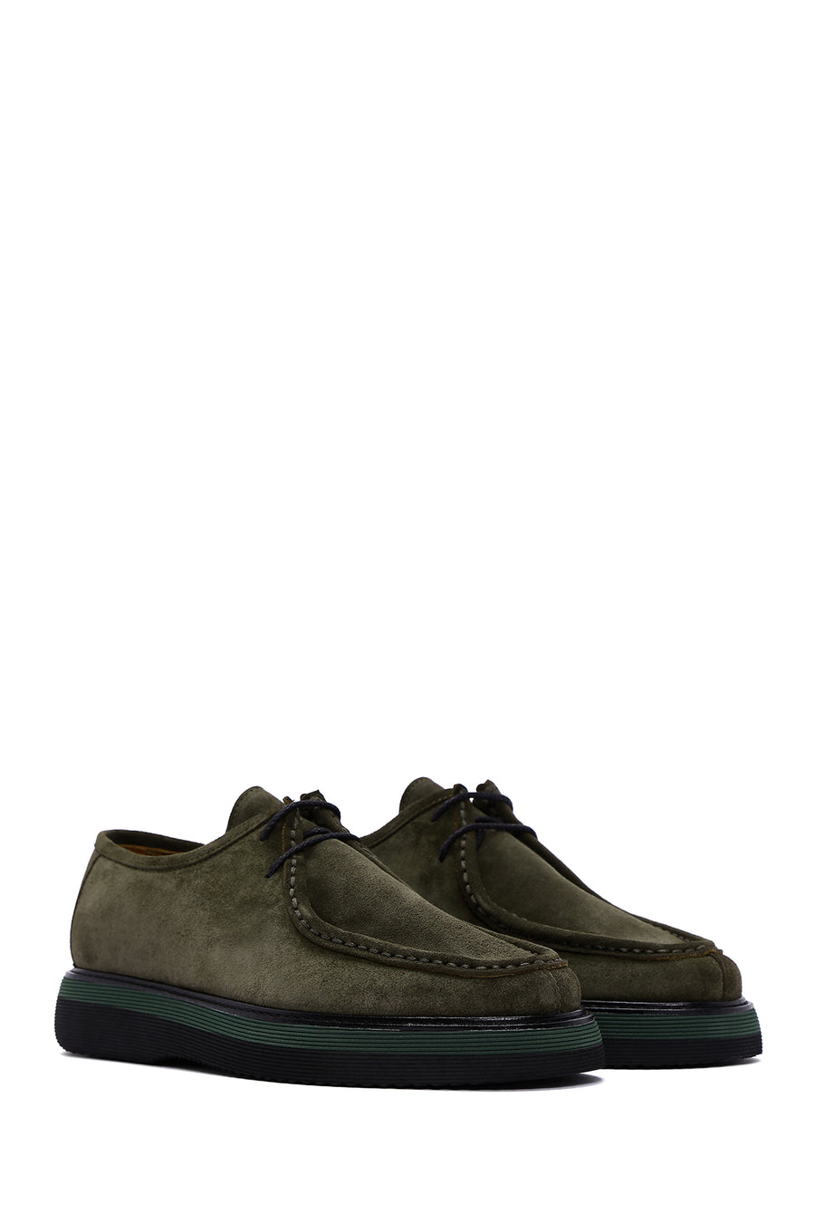 Men's Khaki Suede Leather Casual Shoes