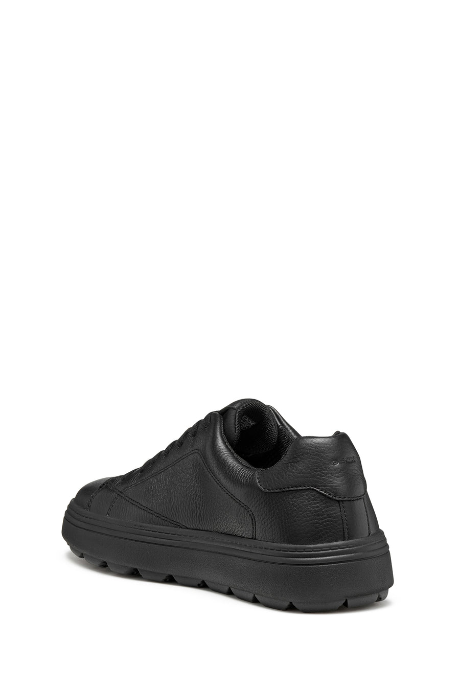Geox Men Black U Spherica Ecub-1.1 B Abx Lace-up Leather Sneaker