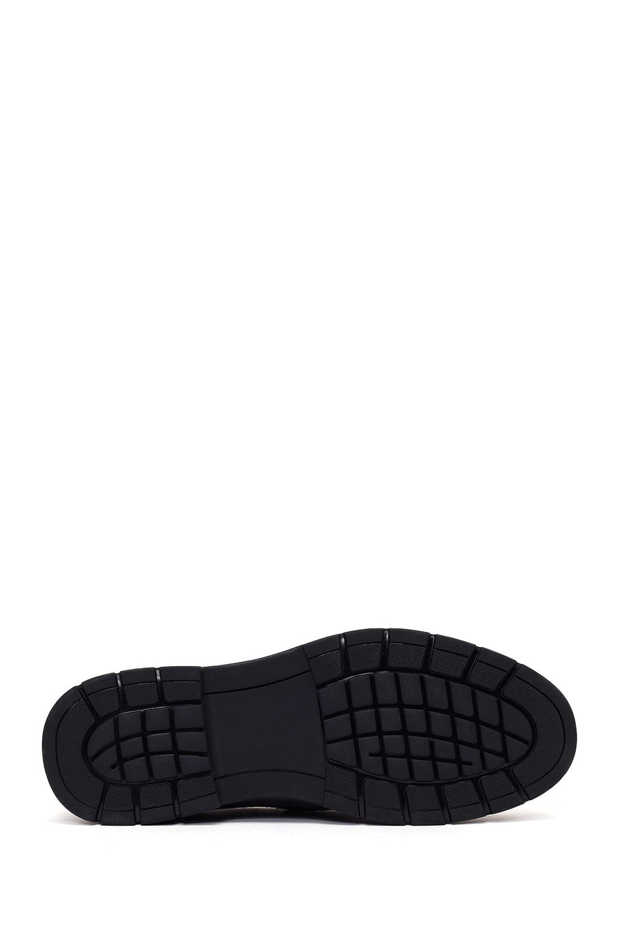 Erkek Gri Süet Deri Casual Loafer