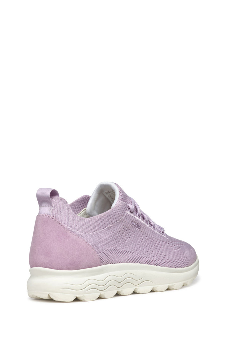 Geox Kadın Mor D Spherica A - Knitt. Text + Sue Bağcıklı Kumaş Sneaker