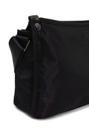 Male Black Fabric Mini Crossbody Bag | Derimod
