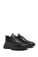 
Men's Black Lace-Up Nubuck Leather Sneaker
 | Derimod