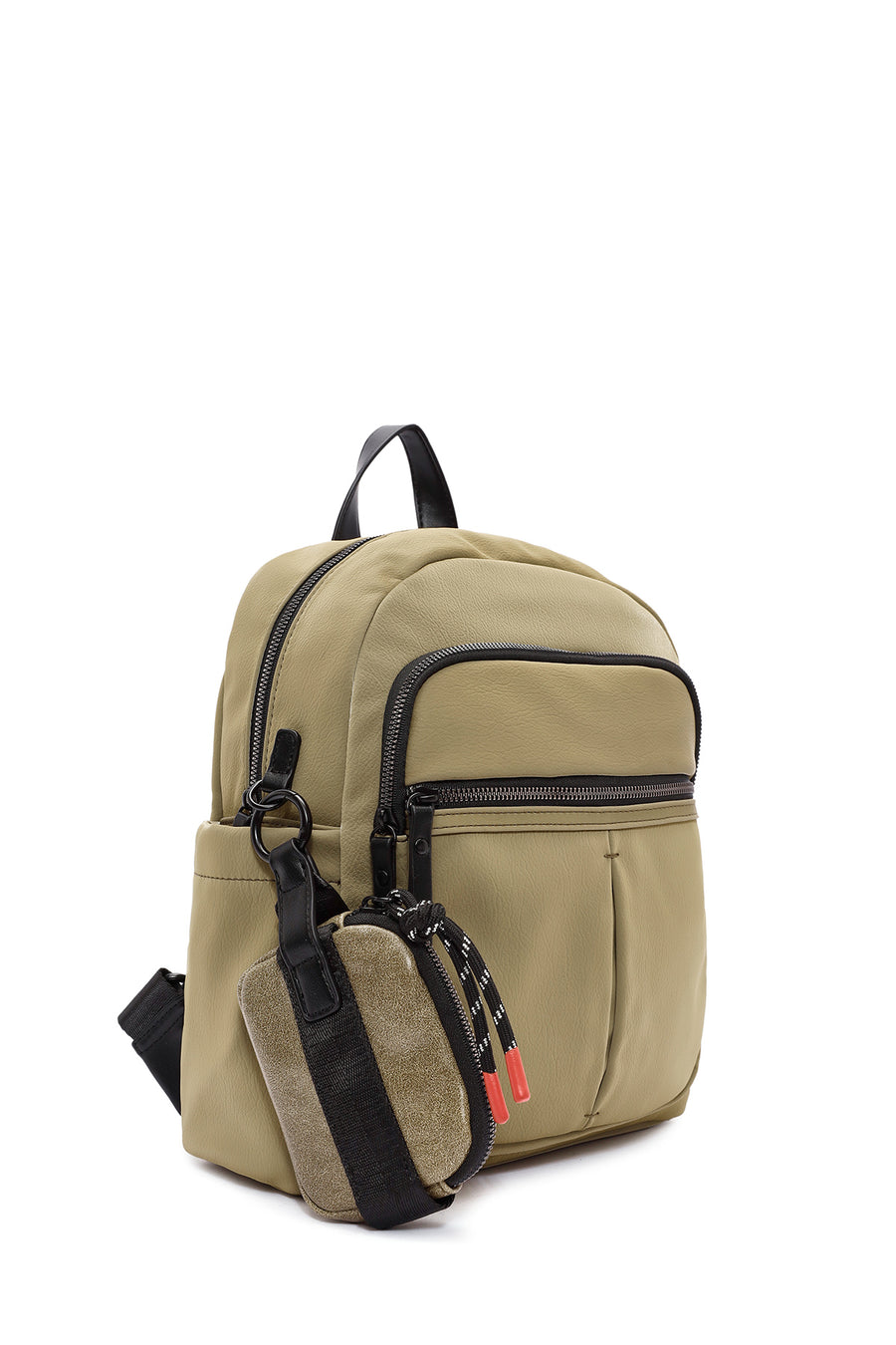 Women's Khaki Casual Backpack