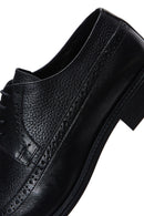 Men's Black Leather Classic Shoes | Derimod