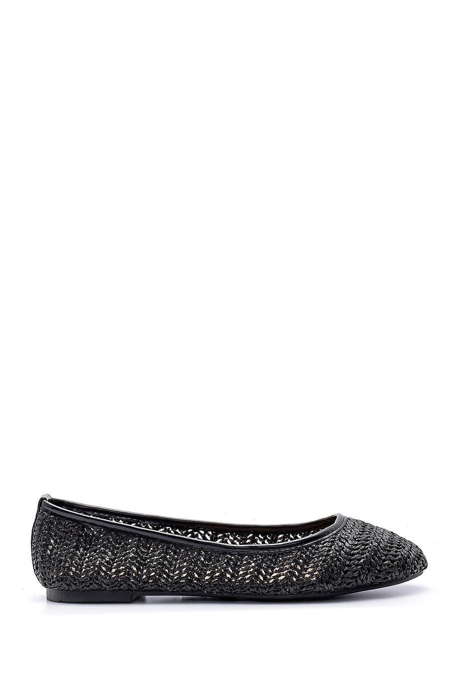 Women's Straw Ballerinas 20SFE1807M7 | Derimod