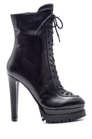 Women's Heeled Leather Boots | Derimod