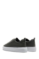 Erkek Deri Delikli Sneaker | Derimod