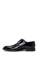 Men's Leather Patent Leather Classic Shoes | Derimod