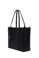 Woman Black Long-Strap Printed Shoulder Bag | Derimod