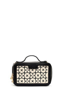 Women's Black Long Strap Printed Shoulder Bag | Derimod