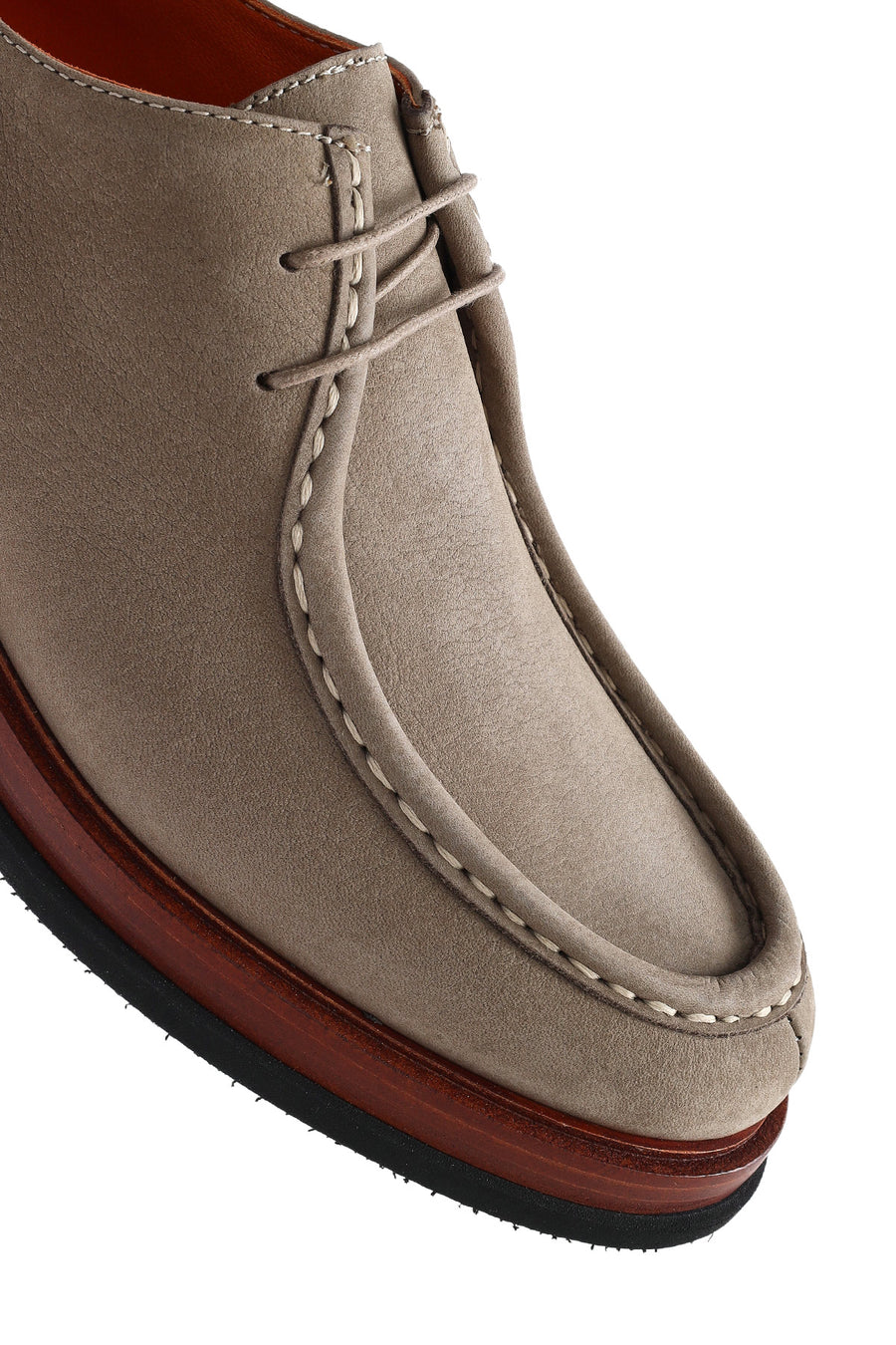 Male Mink Lace-up Nubuck Leather Casual Shoes