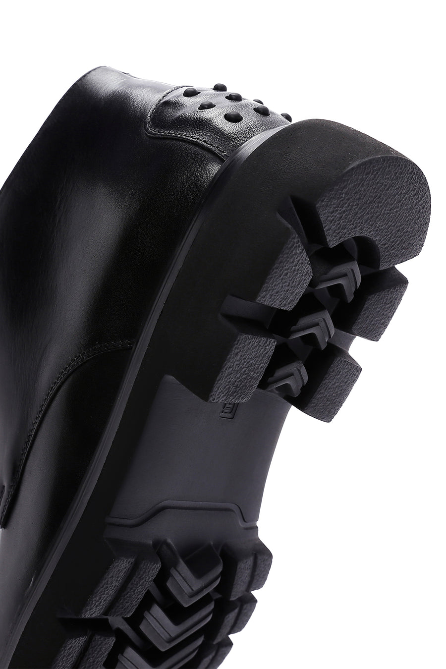 Men's Black Casual Leather Boots