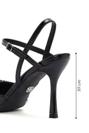 Women's Black Slingback High Heeled Stilettos | Derimod