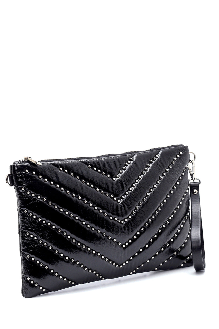 Women's Patent Leather Portfolio Bag