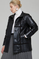 Jennifer Women's Leather Jacket | Derimod