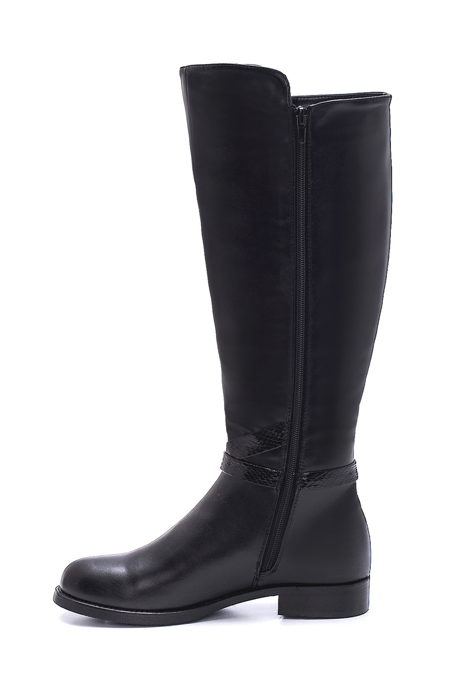 Women's Casual Buckle Detailed Boots