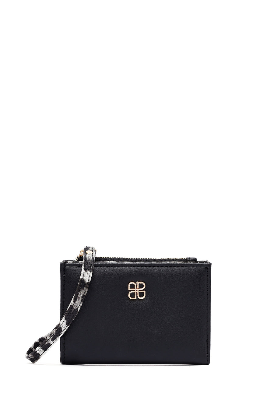 Women's Black Leopard Wallet 000A2D563214 | Derimod