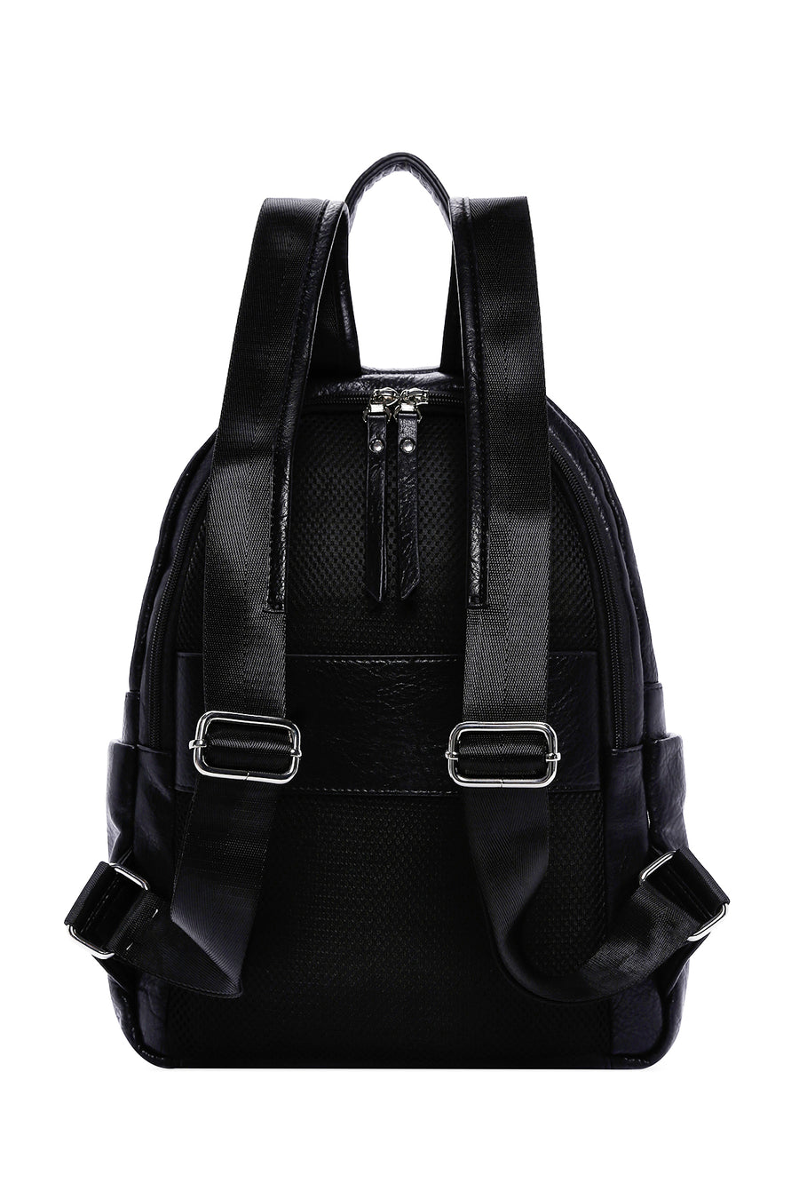 Woman Black Casual Backpack