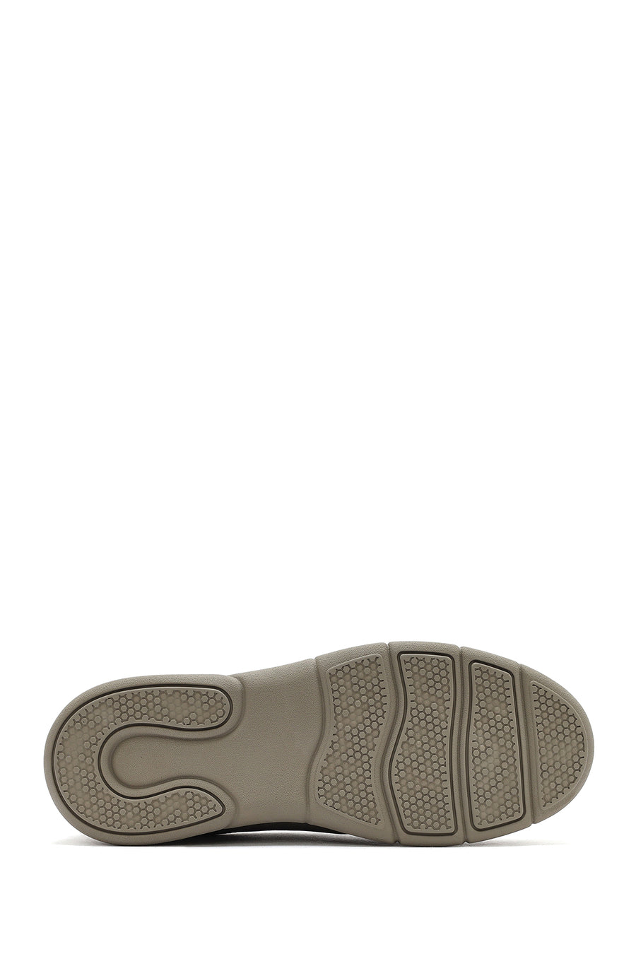 Men's Gray Nubuck Leather Comfort Loafer